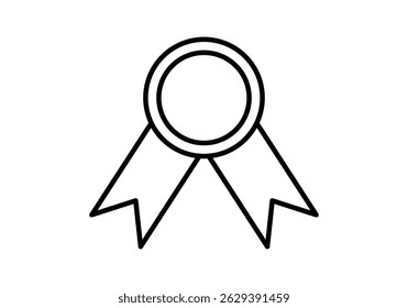 Black seal or emblem icon