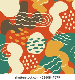 Black Seamless Classic Modern Template Swatch. Vivid Continuous Stylish Geometric Artwork, Seamless Texture. Green Repeated Summer Trendy Illustration Wallpaper