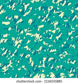 Black Seamless Color Vector Art. Vivid Repeated Artistic Graphic Backdrop. Camouflage Leaves Blue  Seamless Pattern. Orange Repeated Urban Graphic Print.