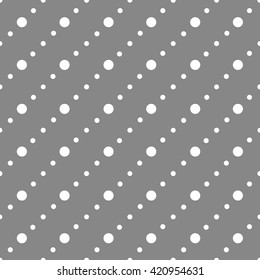 black seamless dots pattern