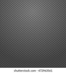 Black seamless geometric pattern. Vector background. Graphic modern pattern