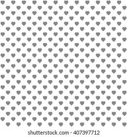 black seamless heart pattern