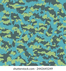 Black  Seamless Pattern. Bright Seamless Creative Graphic Illustration. Camouflage Leaves Brown Repeated Fashion Vector Print. Multicolor Repeated Artistic Vector Backdrop.