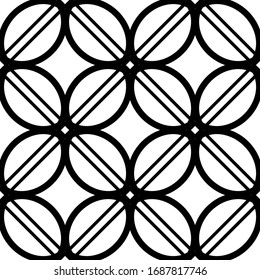 Patrón transparente negro sobre fondo blanco. Diseño moderno.