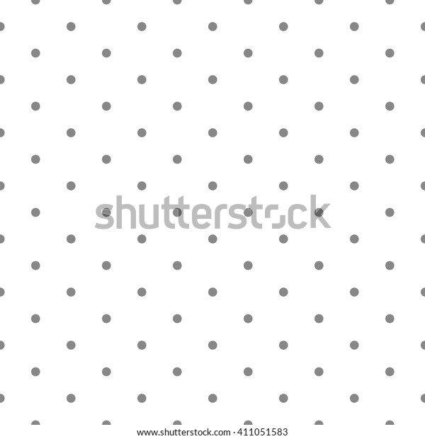 Black Seamless Polka Dots Pattern Stock Vector Royalty Free 411051583 3873