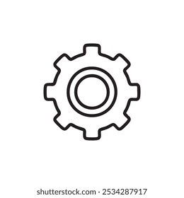 Arte de diseño de icono de ajuste negro