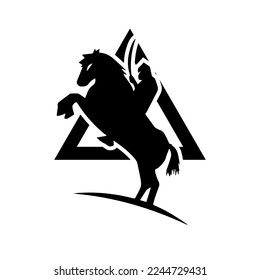 the black shadow cavalry dashingly