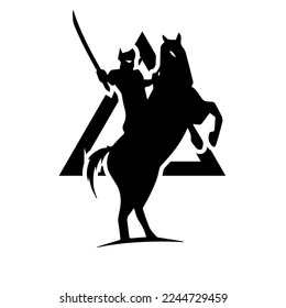 the black shadow cavalry dashingly