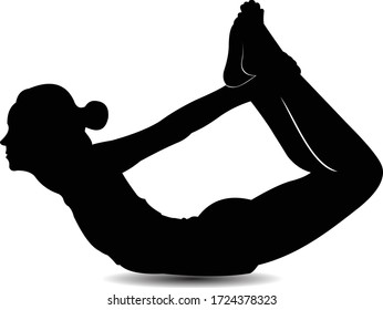 movimiento de terapia de mujeres en la sombra negra