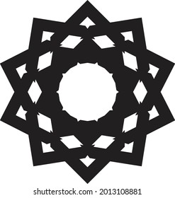 icono de forma negra, botón sencillo
