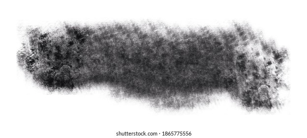 Black shape on white background