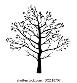 Tree Stock Vector (Royalty Free) 204087319 | Shutterstock