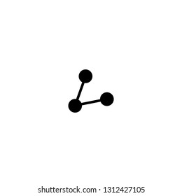 Black Share Icon 