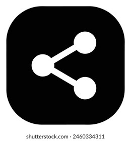 black share icon vector design
