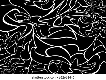 black shatters background 
