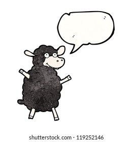 Black Sheep Cartoon Stock Vector (Royalty Free) 119252146 | Shutterstock