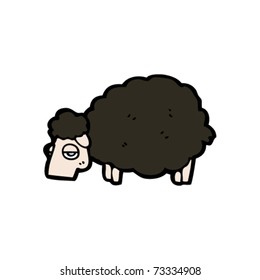 black sheep cartoon