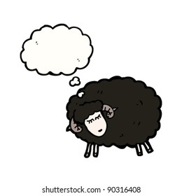 Black Sheep Cartoon