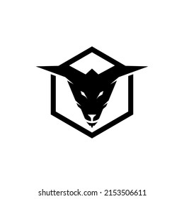black sheep logo design template