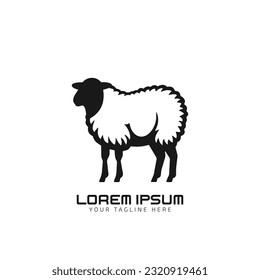 black sheep logo design template