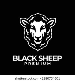 Ilustración del logotipo de la oveja negra
