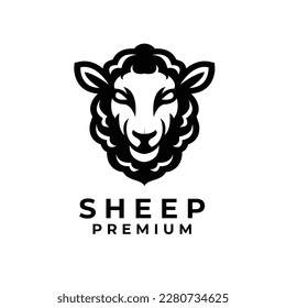 Black Sheep logo icon design illustration