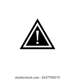 black shilottued vector stop sign icon. No sign, red warning isolated