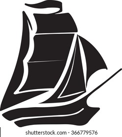 black ship, brigantine