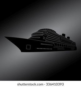 Black ship icons