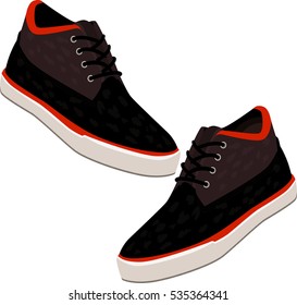 Black shoes