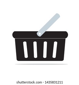 Black Shopping basket empty