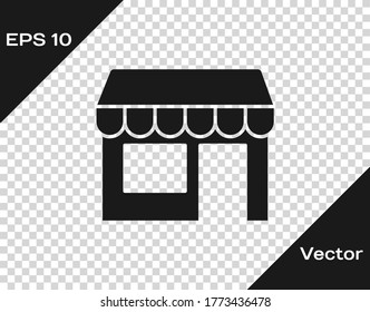 Black Shopping building or market store icon isolated on transparent background. Shop construction. Vector - Powered by Shutterstock - Get 15% off with code: PIKWIZARD15