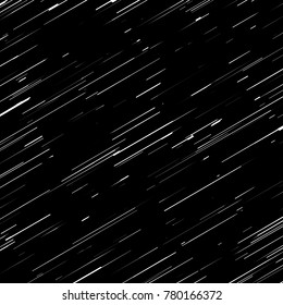 Black Side Hatch, Classic Nuar Style Elements Design, Grunge Geometric Pattern, Bold Plaid Pattern with Thin Brushstrokes and Thin Stripes of White, Striped Print Texture