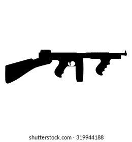 547 Tommy gun vector Images, Stock Photos & Vectors | Shutterstock