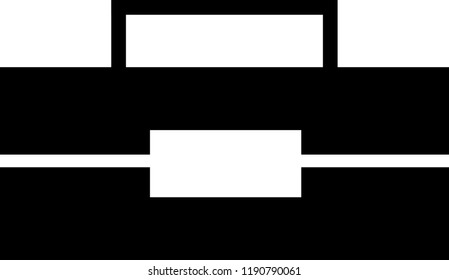 black silhouette baggage bag service symbol