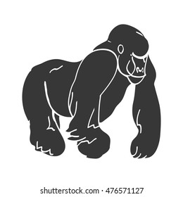 2,229 Gorilla line drawings Images, Stock Photos & Vectors | Shutterstock