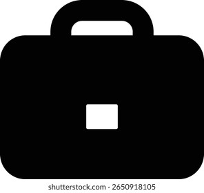 Silhueta preta de uma ilustração de porta-arquivos