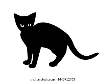 31,937 Black cat standing Images, Stock Photos & Vectors | Shutterstock