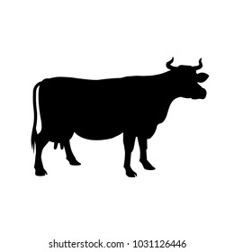 Cow Silhouette Images, Stock Photos & Vectors | Shutterstock