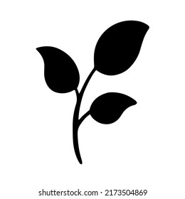 Black silhouette. Design element. Vector illustration isolated on white background. Template for books, stickers, posters, cards, clothes.
