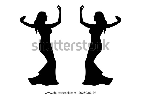 Black Silhouette Design Isolated White Background Stock Vector (Royalty ...