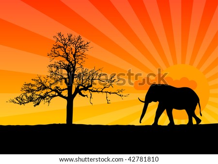Free Free Elephant Tree Svg 57 SVG PNG EPS DXF File