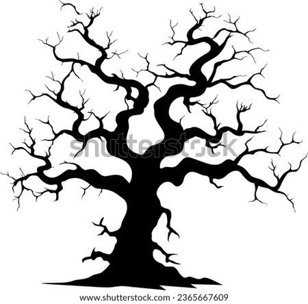 Similar – Image, Stock Photo spooky without leaves