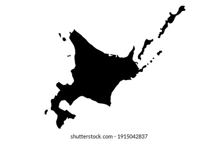 北海道 シルエット のイラスト素材 画像 ベクター画像 Shutterstock