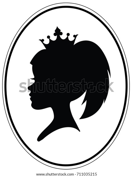 Black Silhouette Isolated On White Background Stock Vector (Royalty ...