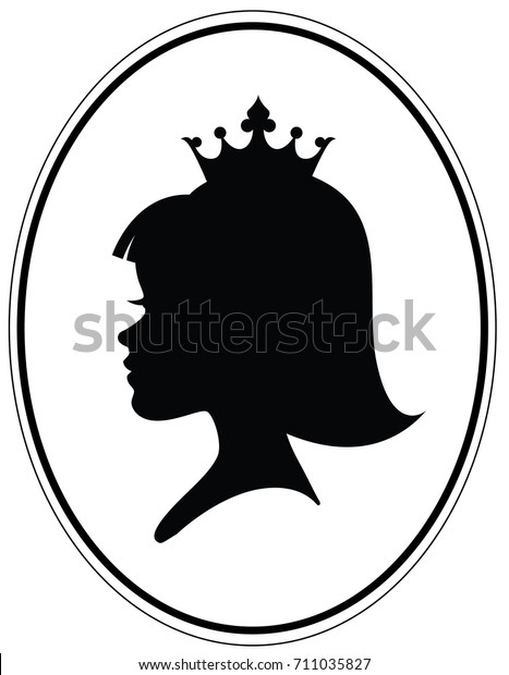 Black Silhouette Isolated On White Background Stock Vector (Royalty ...