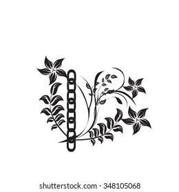 
Black silhouette of lily flower. Vector illustration. - Illustration
Flower, Lily, Black And White, Vector, Outline
