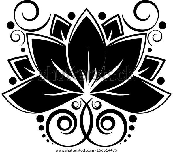 Free Free 221 Silhouette Lotus Flower Svg SVG PNG EPS DXF File