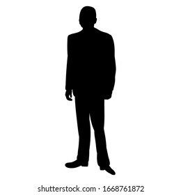  black silhouette man businessman, guy