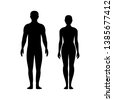 man body silhouette